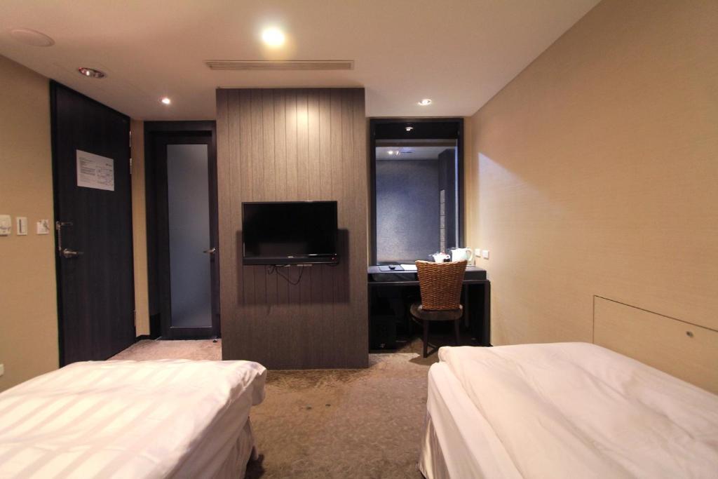 Shan-Yue Hotspring Hotel Taipéi Habitación foto